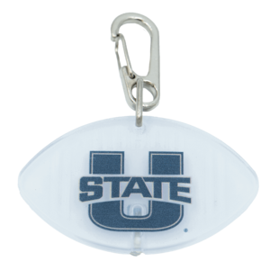 U-State LED Football Zipper Pull